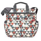 SkipHop Duo Signature Changing Triangles Bag