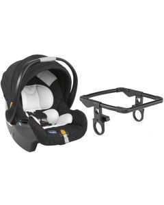 Chicco - Keyfit 2011 Car Seat UE Night  + Free Adaptor Black