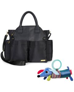 SkipHop - Diaper Bag with FREE Shake & Giggle Dog